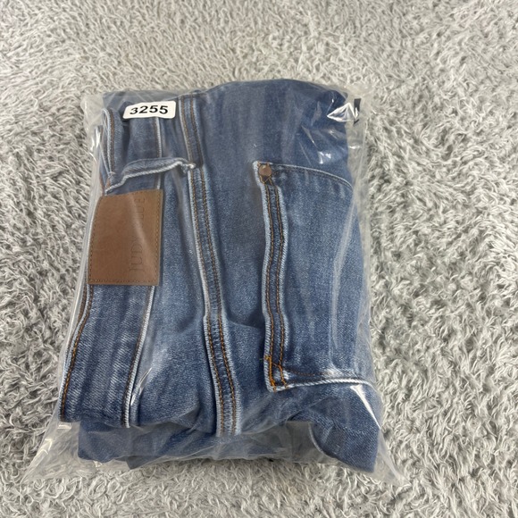 Judy Blue Los Angeles Dad Jeans Womens 18W Blue Denim Distressed Flare Leg - Picture 13 of 13